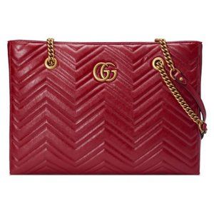 Gucci GG Marmont Matelassé Leather Shoulder Bag